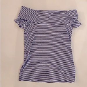 Off shoulder top JCREW